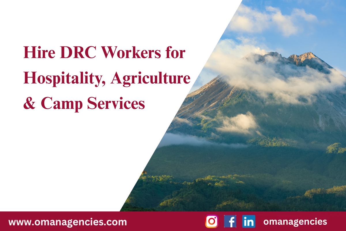 Recruitment services for skilled manpower from Democratic Republic of Congo by Oman Agencies