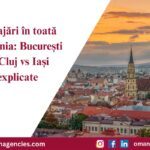 Angajări în toată România București vs Cluj vs Iași explicate